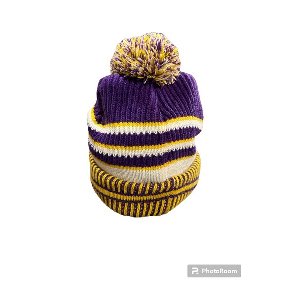 Minnesota Vikings Miller Lite Winter Hat - Picture 2 of 5